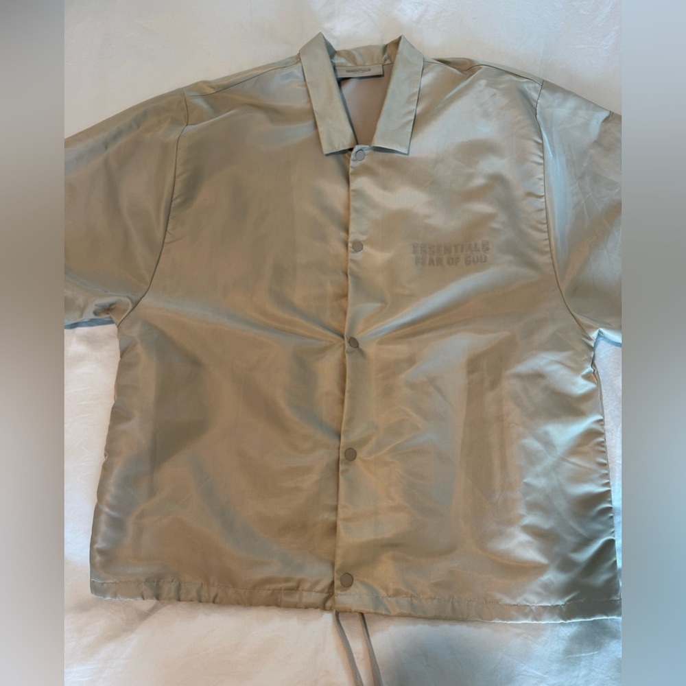 Essentials Nylon Tan Jacket